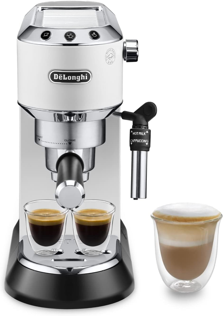Compact Barista Espresso Machine | 1350W | Frothing Wand | 1L Tank