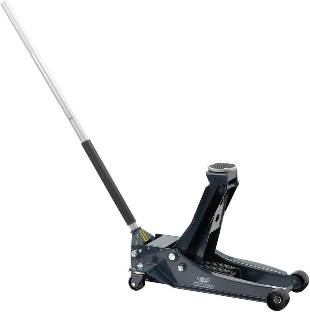 4 Ton Low Profile Trolley Jack Heavy Duty 107–515mm Twin Pump Fast Lift Car