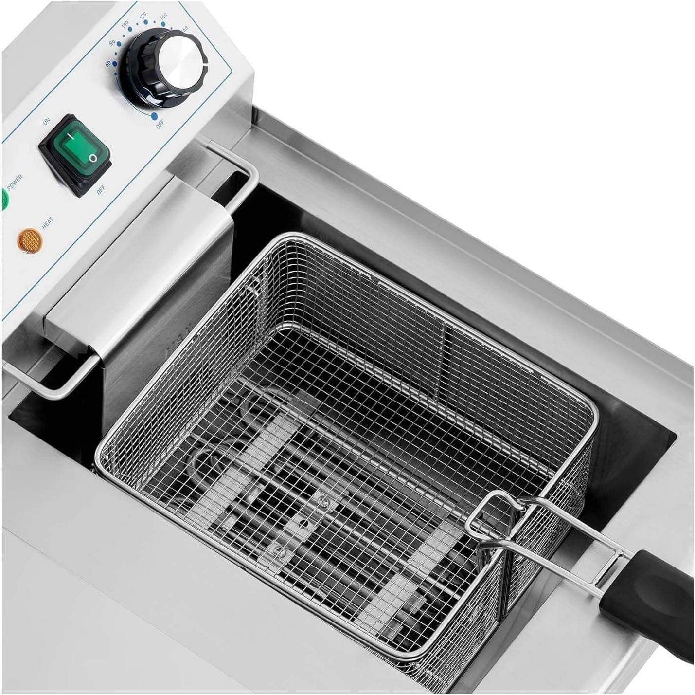 Commercial Electric Deep Fryer 2x9L Dual Tank 6000W Countertop