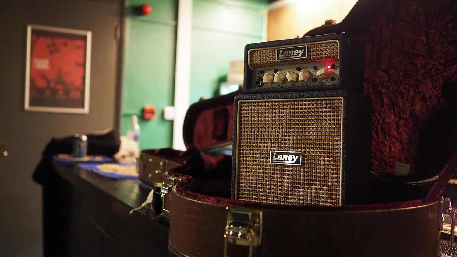MINISTACK-LION 6W Battery-Powered Guitar Amp Compact Mini Stack Bluetooth