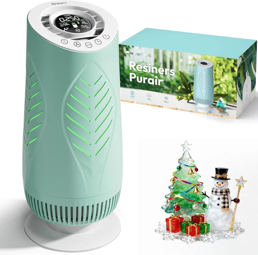 Resin Air Purifier H13 HEPA VOC Fume Filter Auto Mode SGS Certified
