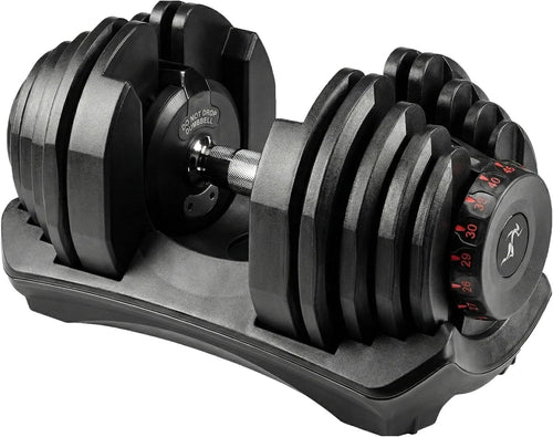 Smart Adjustable Dumbbells 5–40KG Quick Dial Space Saving Home Gym Weights