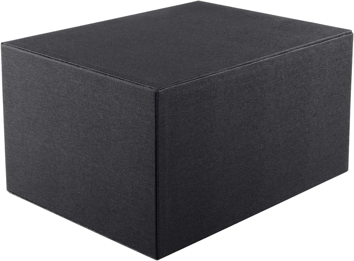 Luxury PU Leather Desk Organizer 3 Drawers Desktop File Holder Storage Box