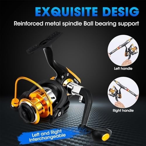 Telescopic Fishing Rod Reel Combo 1.8M Spinning Set Bag Lures Hooks Line