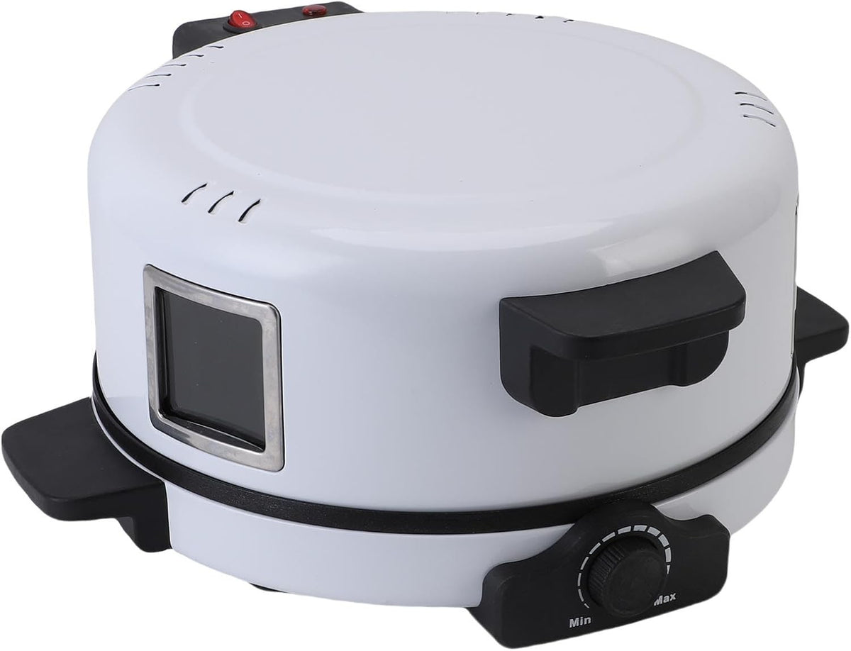 Electric Pizza Oven 2000W | 12" Nonstick Plate 440°C Fast Heat Countertop