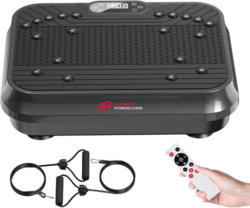 Dual Motor Vibration Plate 250 Speeds Bluetooth Home Workout