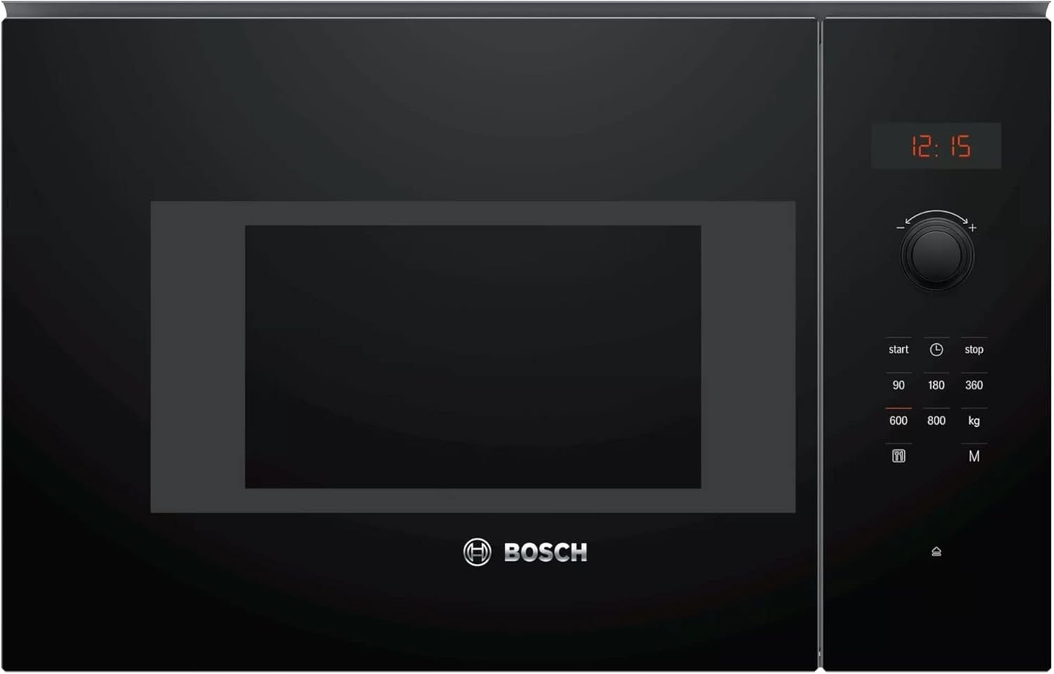Built In Microwave Black Digital Touch Control