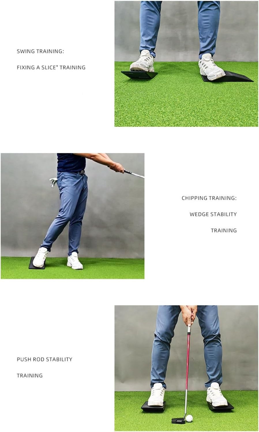 Golf Putting Pressure Trainer Plate Swing Balance Board