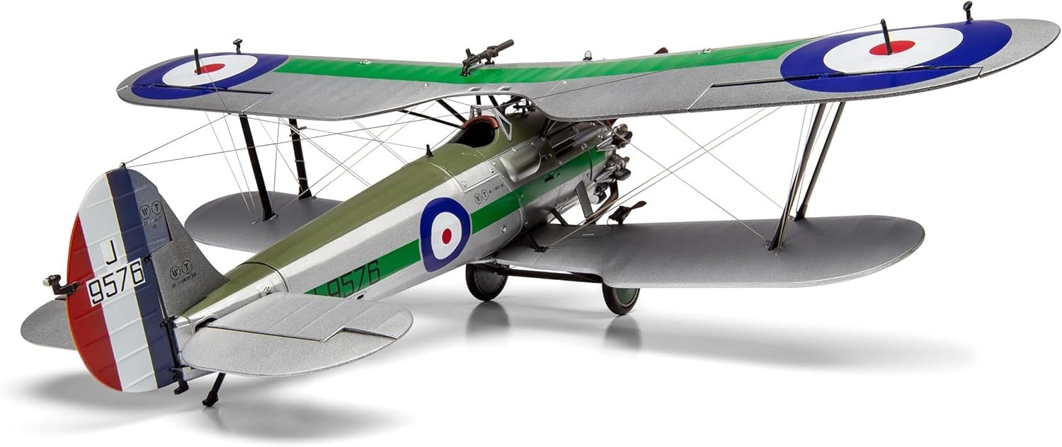 1:48 Bristol Bulldog Mk.II Classic Biplane Model Kit – Military Scale Build