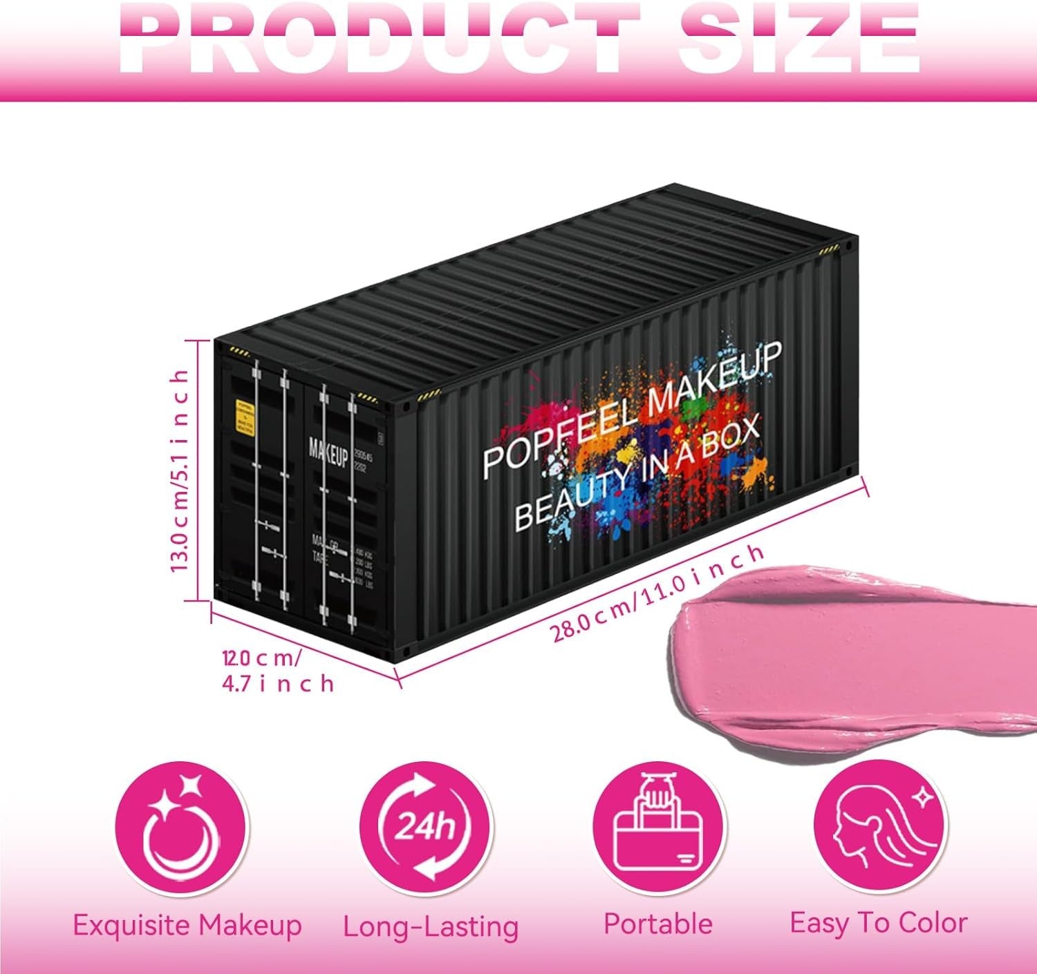 All One Makeup Gift Set Xmas Kit Palette Lipstick