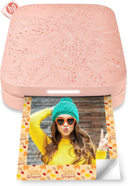 Portable Smartphone Photo Printer | 2x3 Wireless Color Prints | Pink