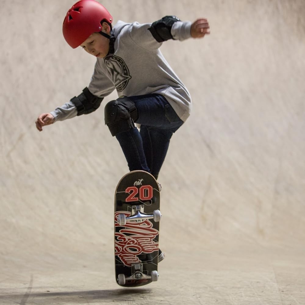 31" Beginner Skateboard Complete Double Kick Maple Deck Youth Trick Board