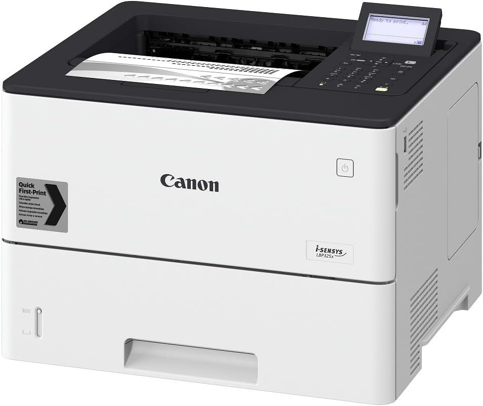 Mono Laser Printer White | High-Speed A4 Duplex Ethernet USB Office