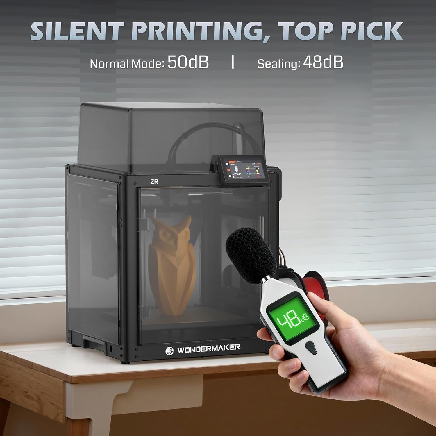 High Speed Multicolor 3D Printer Metal Frame Large Build Precision