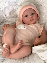 19in Reborn Baby Doll Girl Realistic Newborn Soft Vinyl Gift