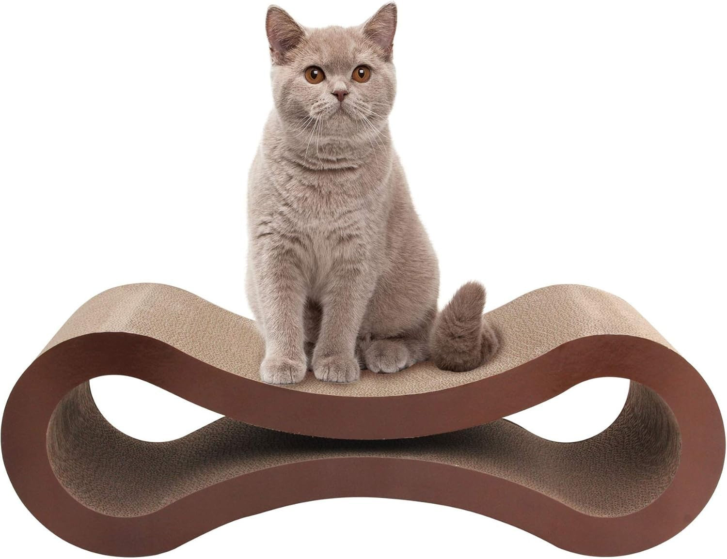 Large Cat Scratcher Lounge Bed Cardboard Sofa Pad Reversible 82cm