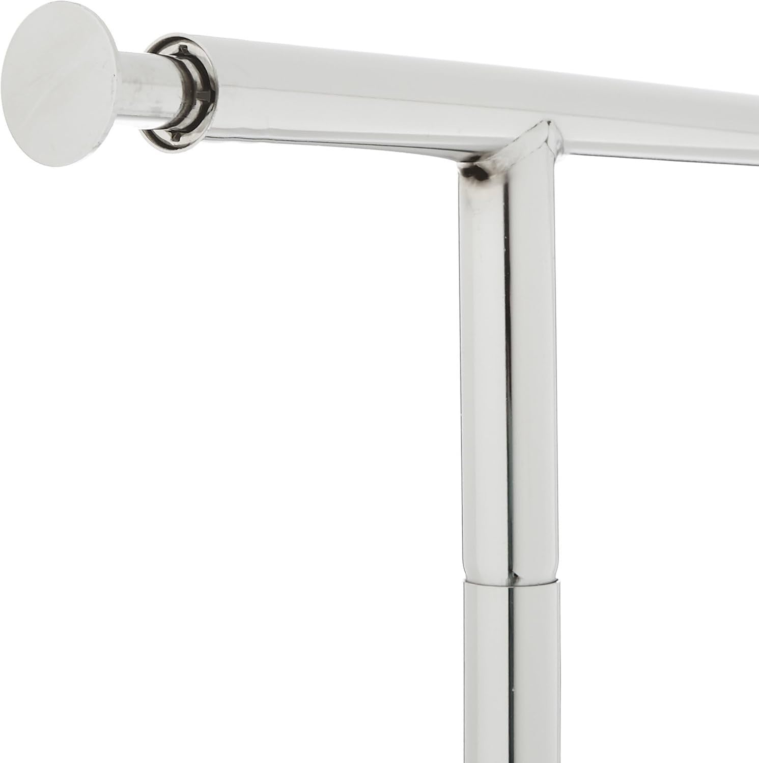 Chrome Garment Rack Heavy Duty Extendable with Wheels
