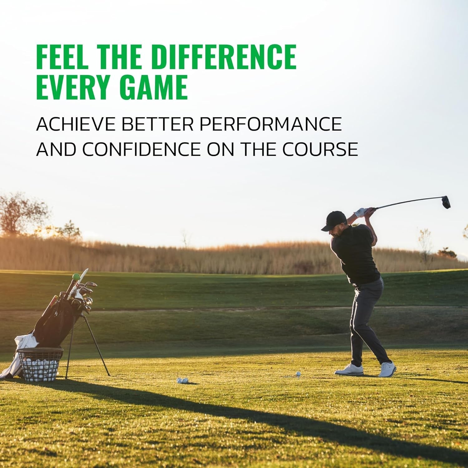 Golf Swing Trainer Resistance Band Fitness Posture System