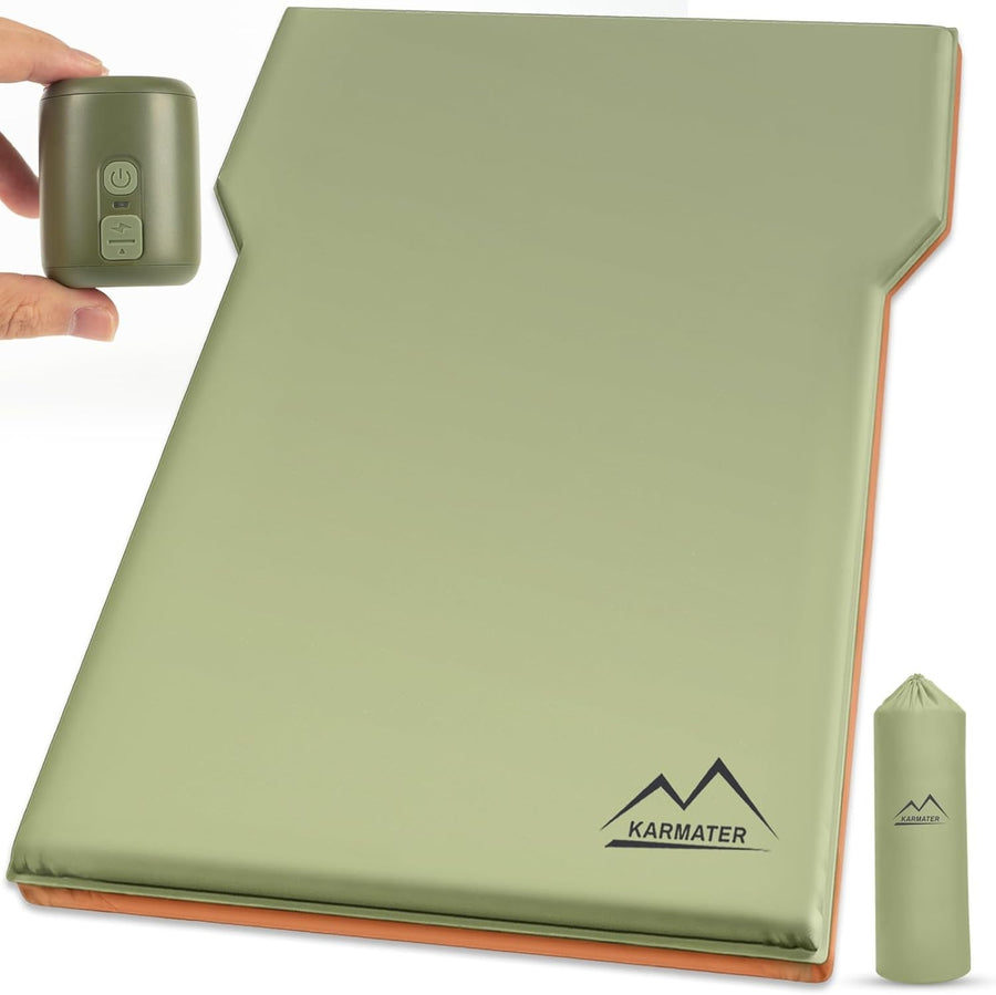 Inflatable Car Camping Mattress SUV Memory Foam Bed for 2 Adults
