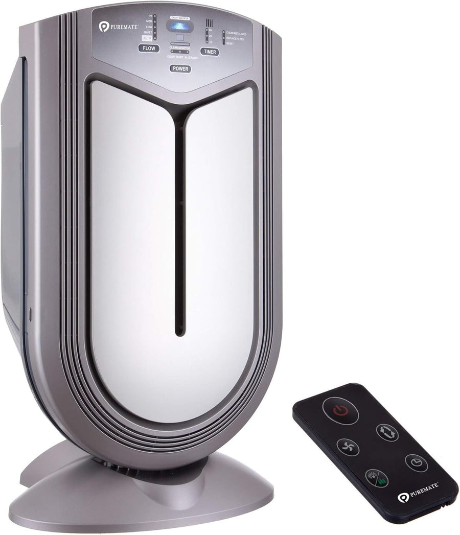 7-in-1 Smart HEPA Air Purifier Ioniser UV Allergy Odor Smoke
