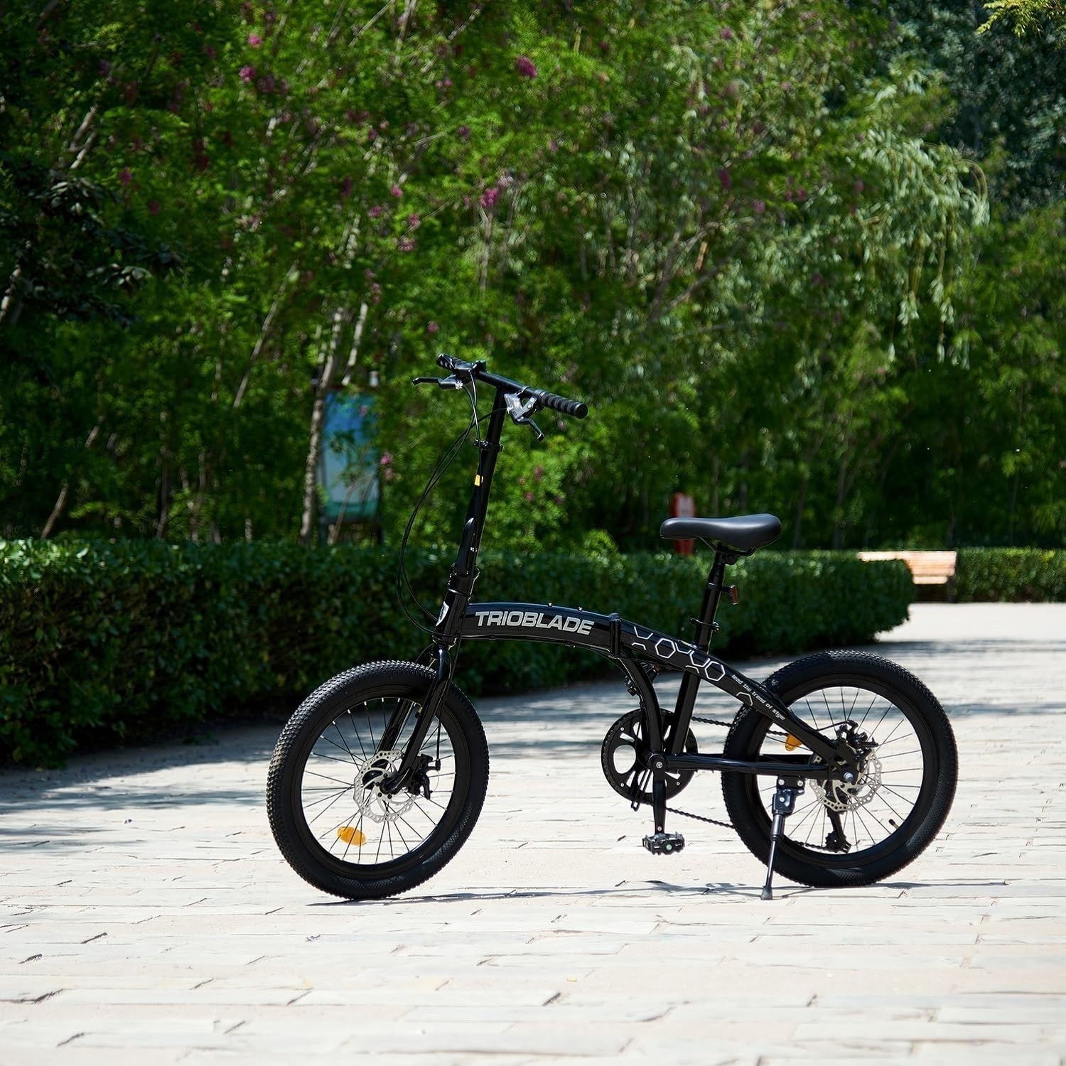 20" Folding Bike Lightweight 7-Speed Shimano Disc Brake Commuter