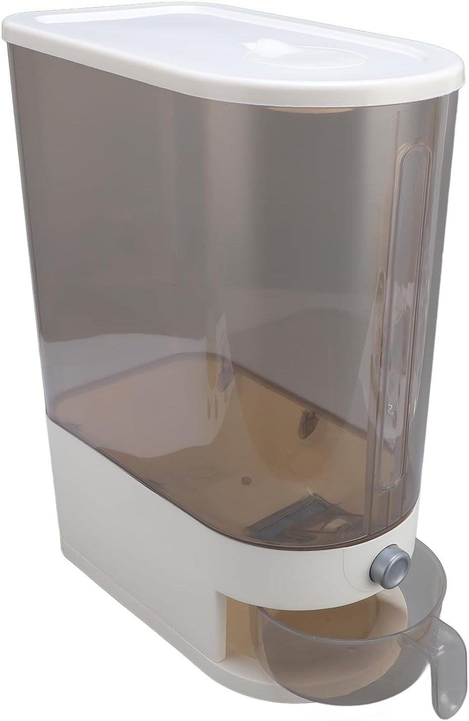 10KG Rice Dispenser Airtight PP Storage Container Space Saving
