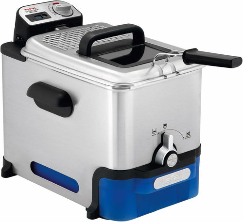 Electric Deep Fryer 2300W Stainless Steel Single Tank Countertop Fryer Home