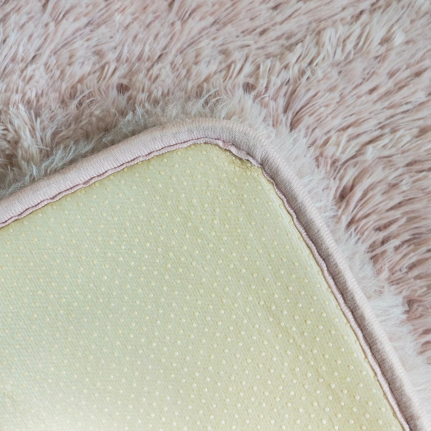 Extra Large Pink Shaggy Rug 200x290cm Soft Thick Non Slip Carpet Bedroom