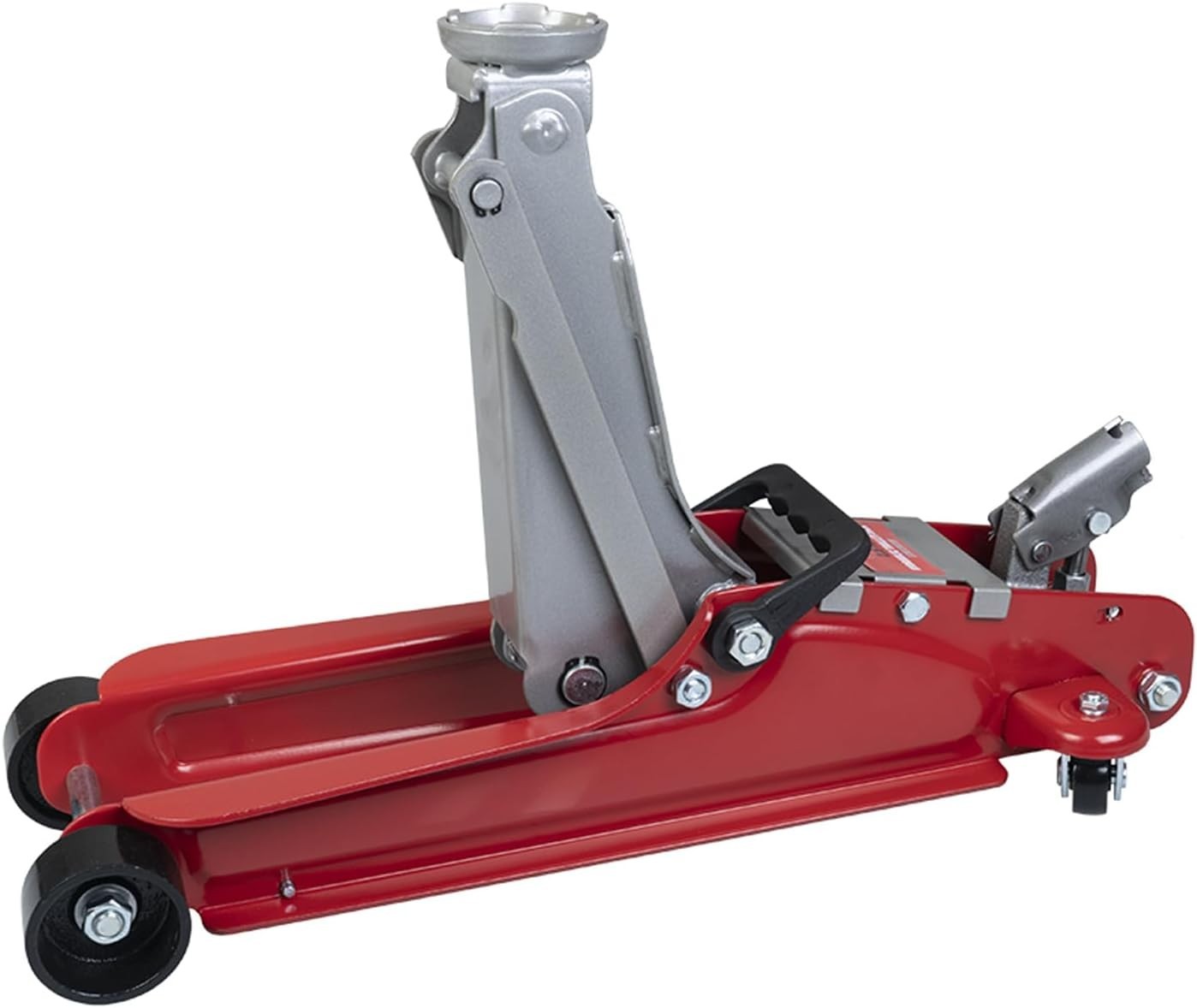 2.5 Ton Low Profile Trolley Jack Heavy Duty Car Lift 85–380mm Hydraulic Red