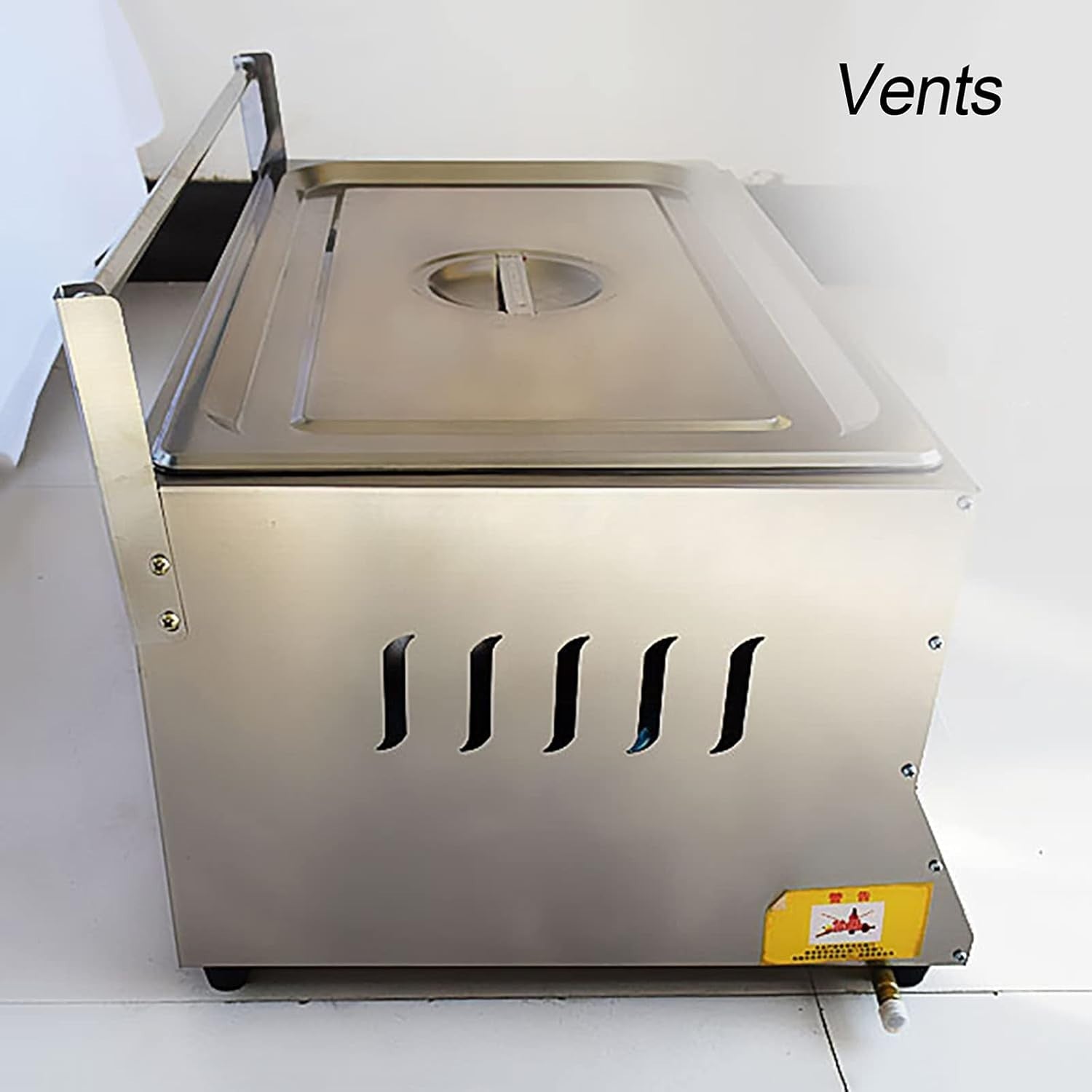 Commercial LPG Gas Deep Fryer 6L/12L Stainless Steel Countertop