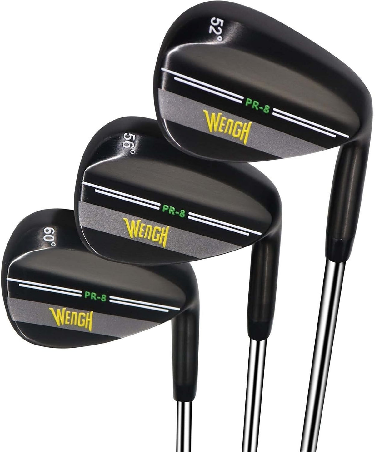 Right Hand Golf Wedge Set 52° 56° 60° High Spin Stainless Steel