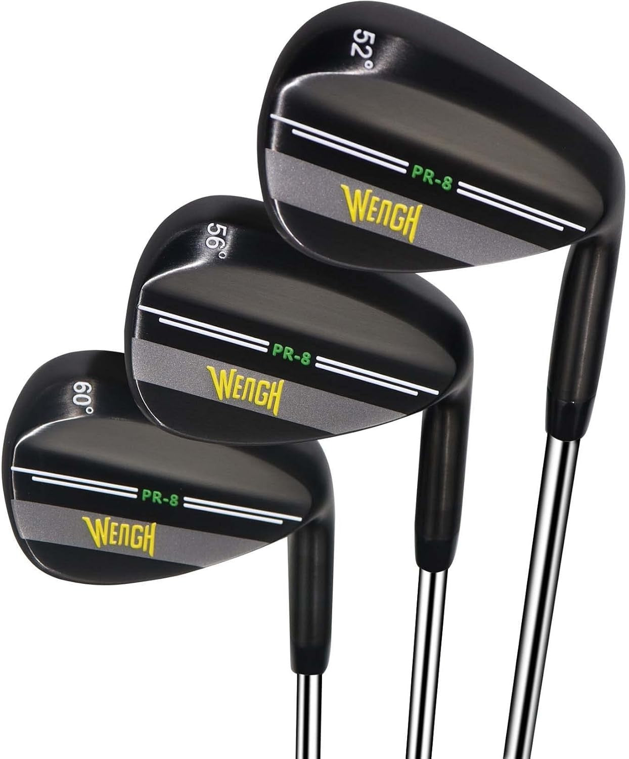 Right Hand Golf Wedge Set 52° 56° 60° High Spin Stainless Steel