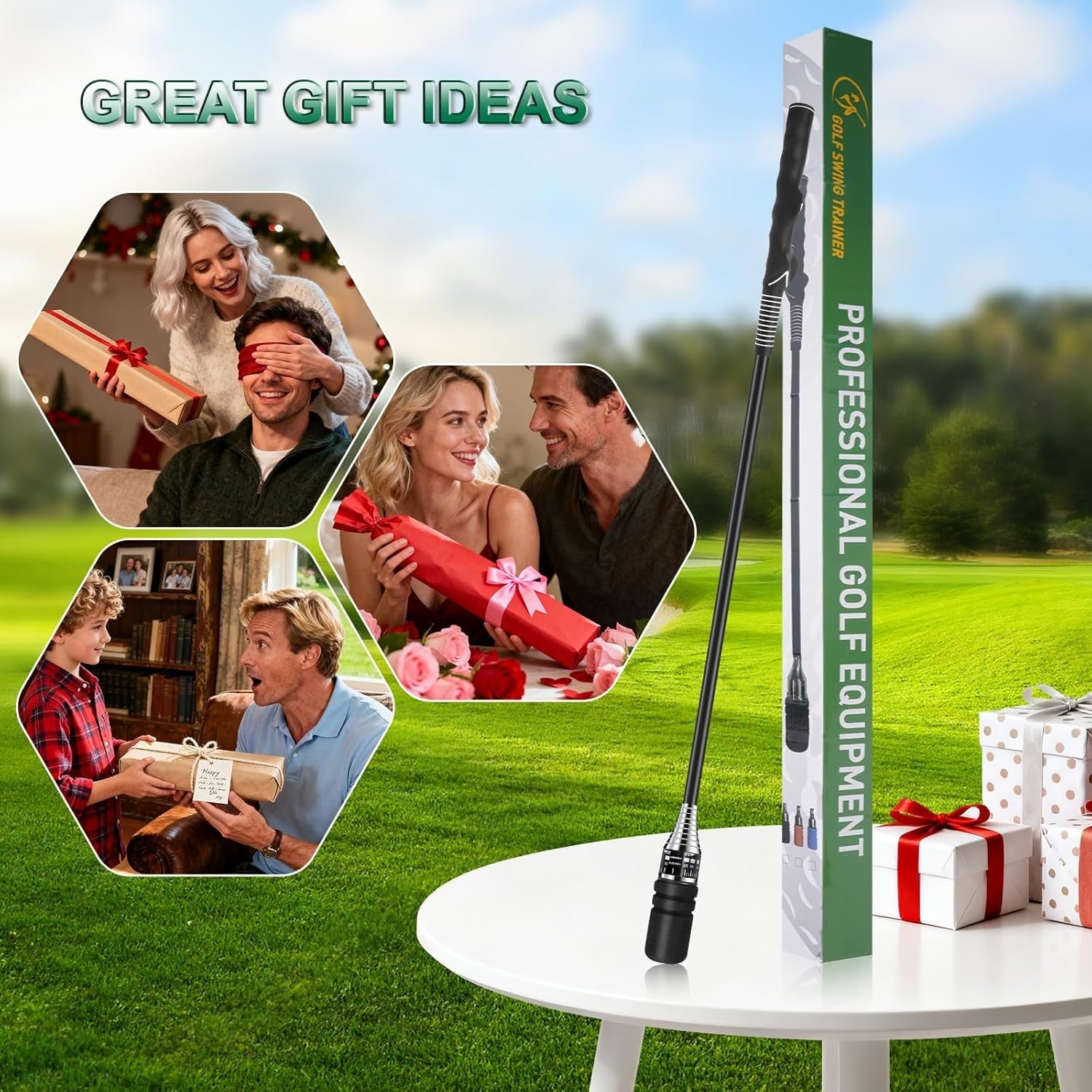 Adjustable Golf Swing Speed Trainer Click Stick Right Hand
