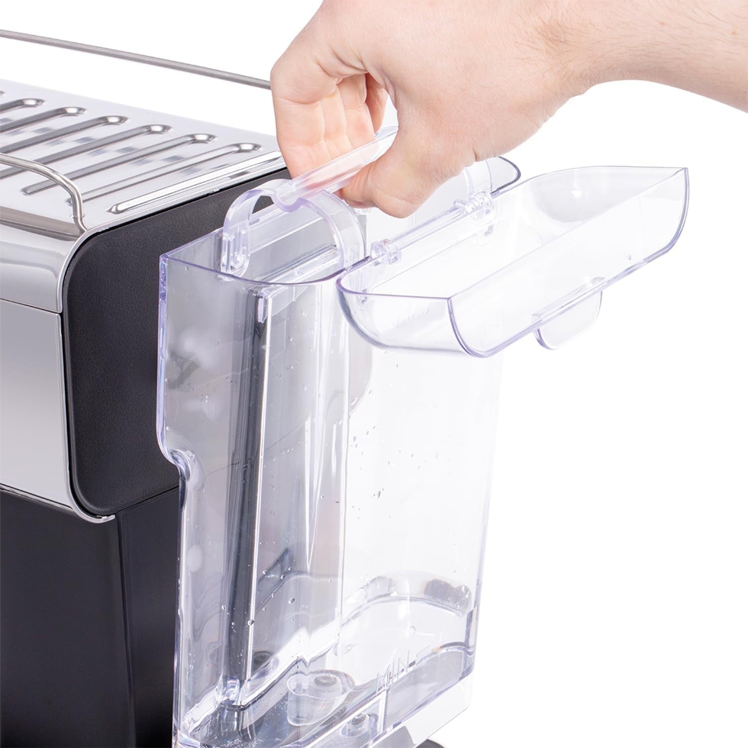 15 Bar Espresso Coffee Maker Frother 1.1L Tank Latte Cappuccino Machine Steel