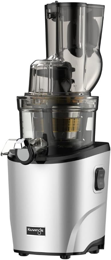 Cold Press Slow Juicer Auto Cutting Wide Feed Chute BPA Free Quiet