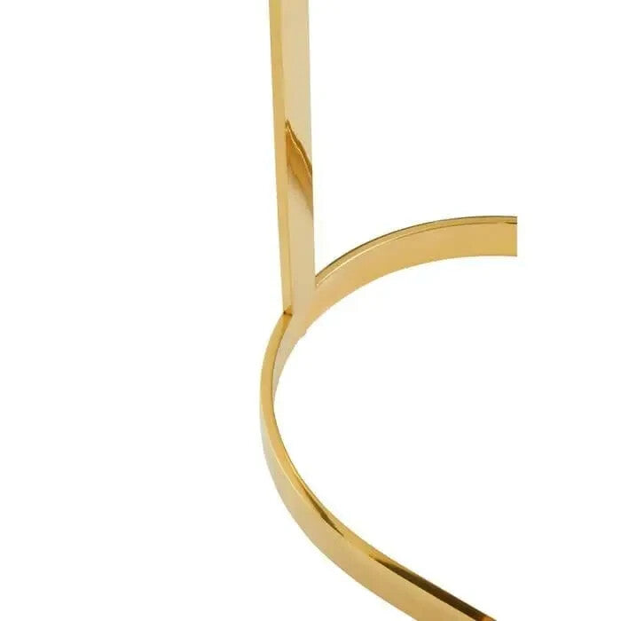 Black Velvet Bar Stool – Gold Frame, Arched Base, Luxe Modern Design