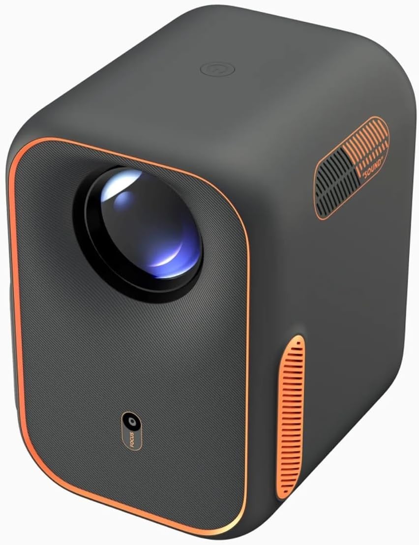 Portable 1080P Smart Projector Google TV Auto Focus WiFi Home Cinema
