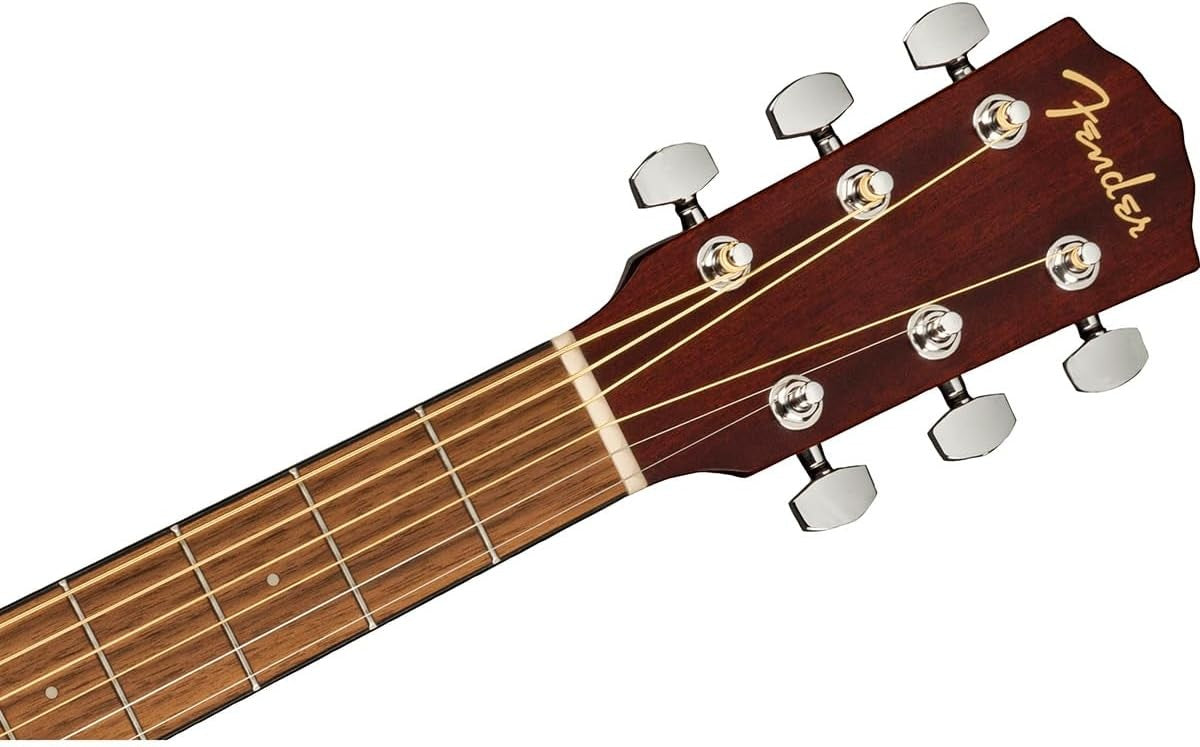 Concert Acoustic Guitar Mahogany Walnut Fingerboard