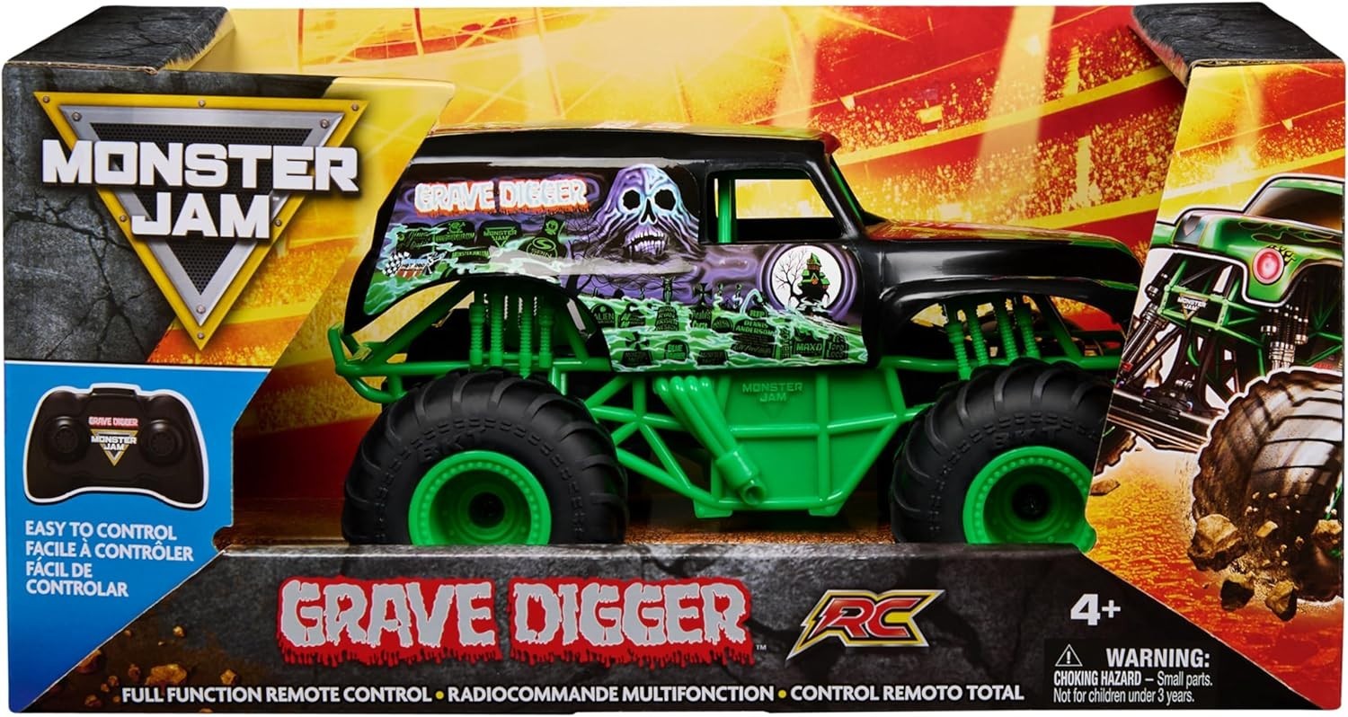 1:24 Scale RC Monster Truck, 2.4GHz Remote Control Off-Road Vehicle Toy