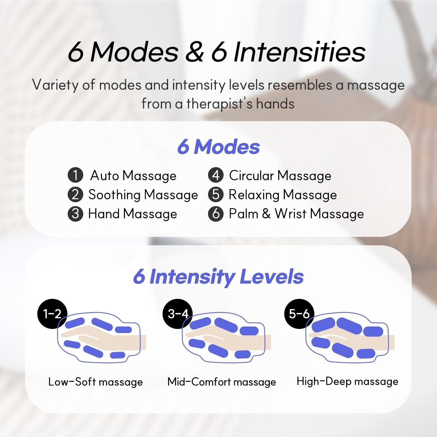 Hand Massager Heat Cold Compression for Arthritis Carpal Tunnel Relief