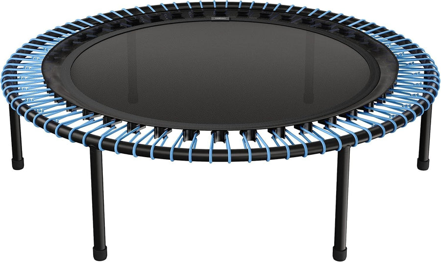 44in Premium Fitness Rebounder Trampoline Quiet Bungee 150kg
