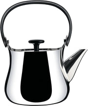 Stainless Steel Teapot Kettle with Infuser Induction Compatible Silver