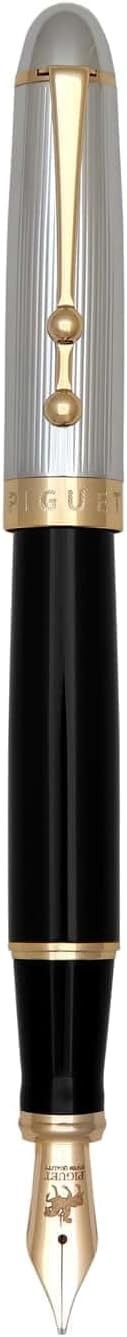 Luxury Deluxe Blue Fountain Pen – Ergonomic Chisel Nib, Gift Boxed