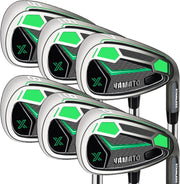 Mens Right Hand Golf Iron Set 5-PW Stiff Steel Shaft Precision Control