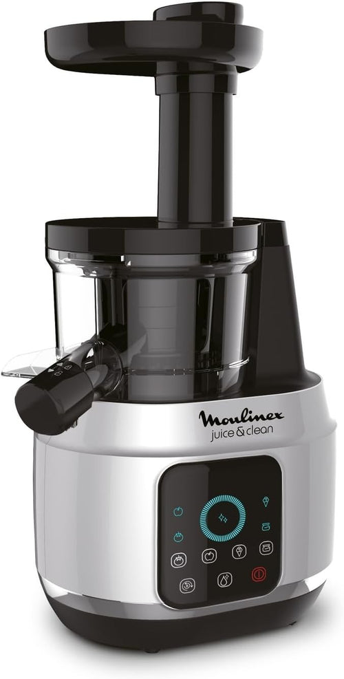 Cold Press Juicer Pulp Control 150W Touch Screen Reverse Silver