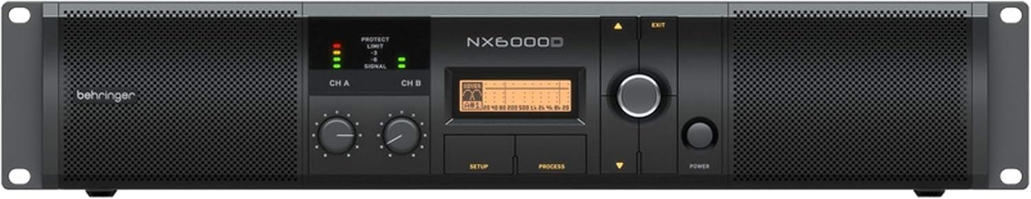 6000W Class-D Power Amplifier NX6000D DSP Control SmartSense