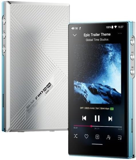 Digital Audio Player 4GB RAM 64GB Storage HiFi Sky Blue
