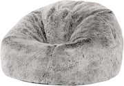 Kids Faux Fur Bean Bag Chair Soft Fluffy Seat for Bedroom Gaming Room