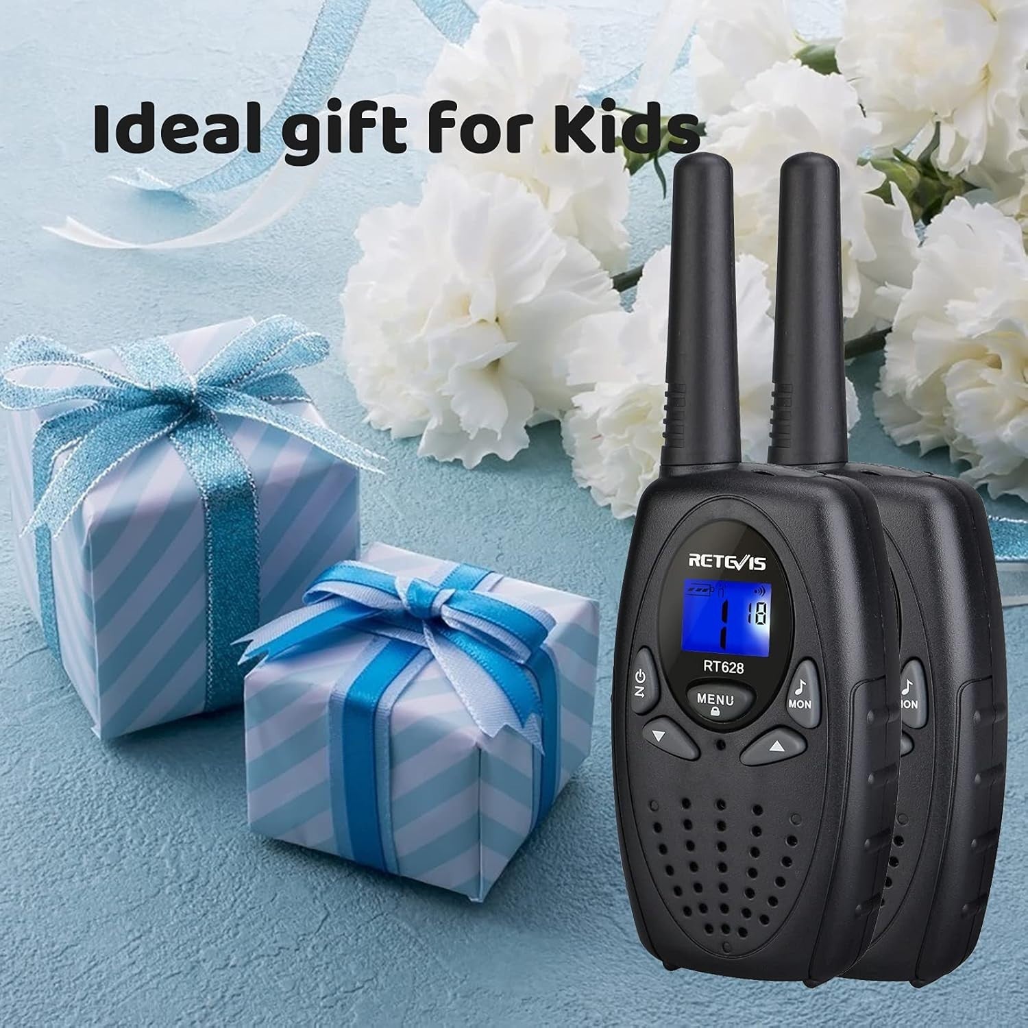 Kids Walkie Talkies 2 Pack PMR446 VOX 8 Channel Long Range Toy Radios