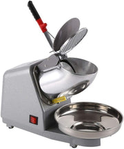 Electric Ice Crusher Snow Cone Machine Commercial Ice Shaver Block Grinder